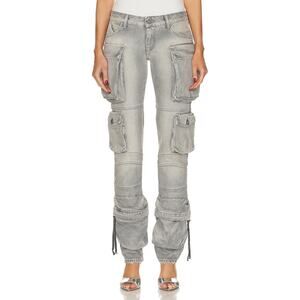 The Attico 'Essie' Grey Long Pant Size 29